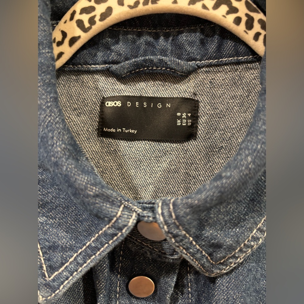 ASOS Blue Jean Jacket - Picture 3 of 6